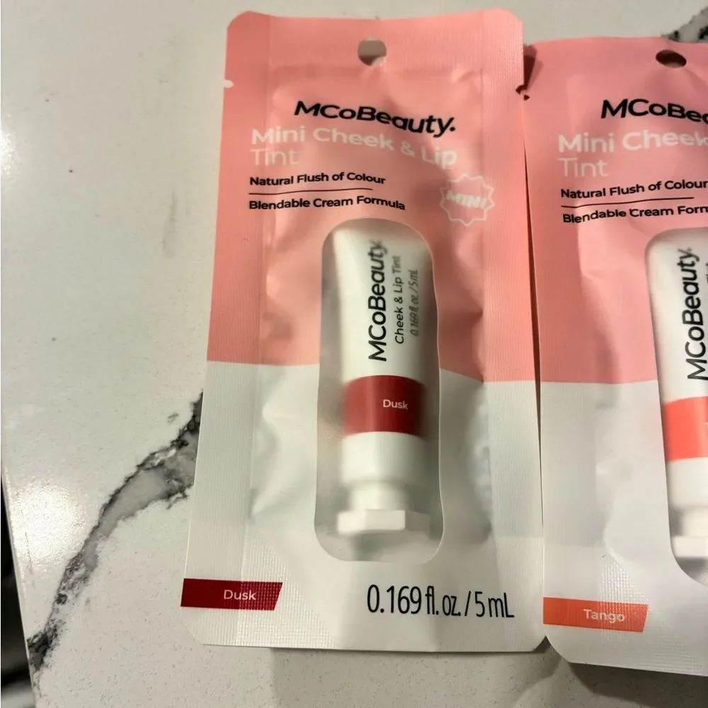Mini Cheek & Lip Tint - Dusk and Tahiti McoBeauty